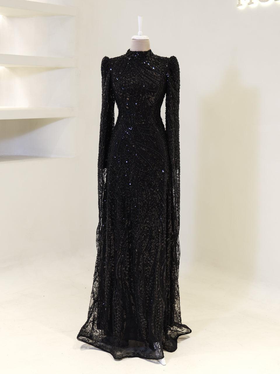 Everise Evening Dress - Black