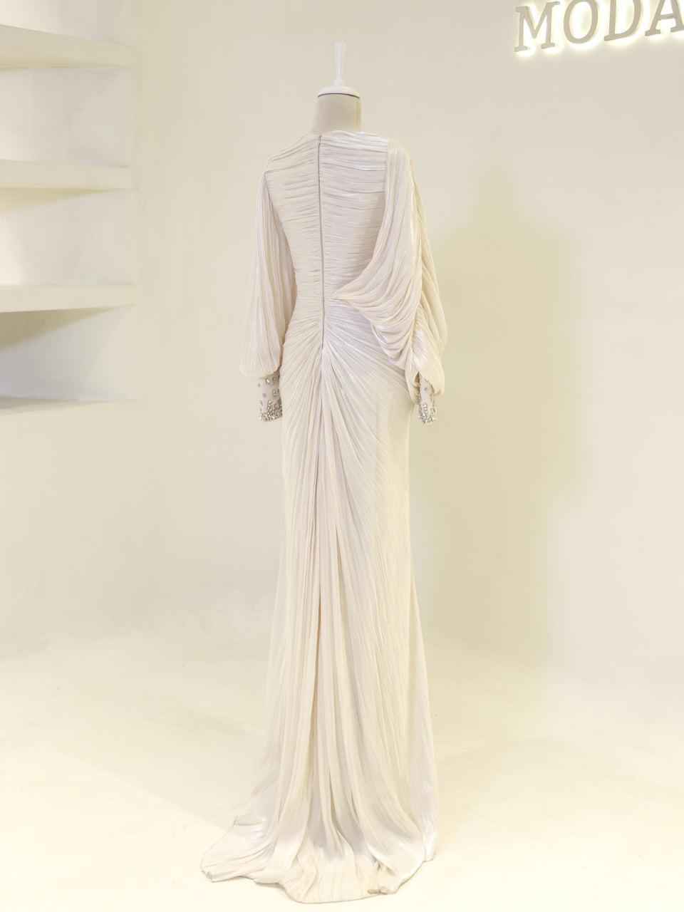 Malika Evening Dress - Navy - view 5