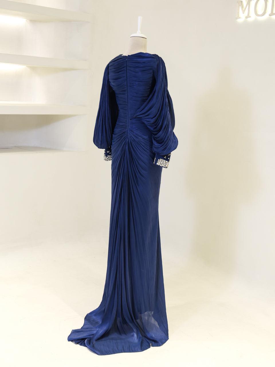 Malika Evening Dress - Powder Pink - view 5