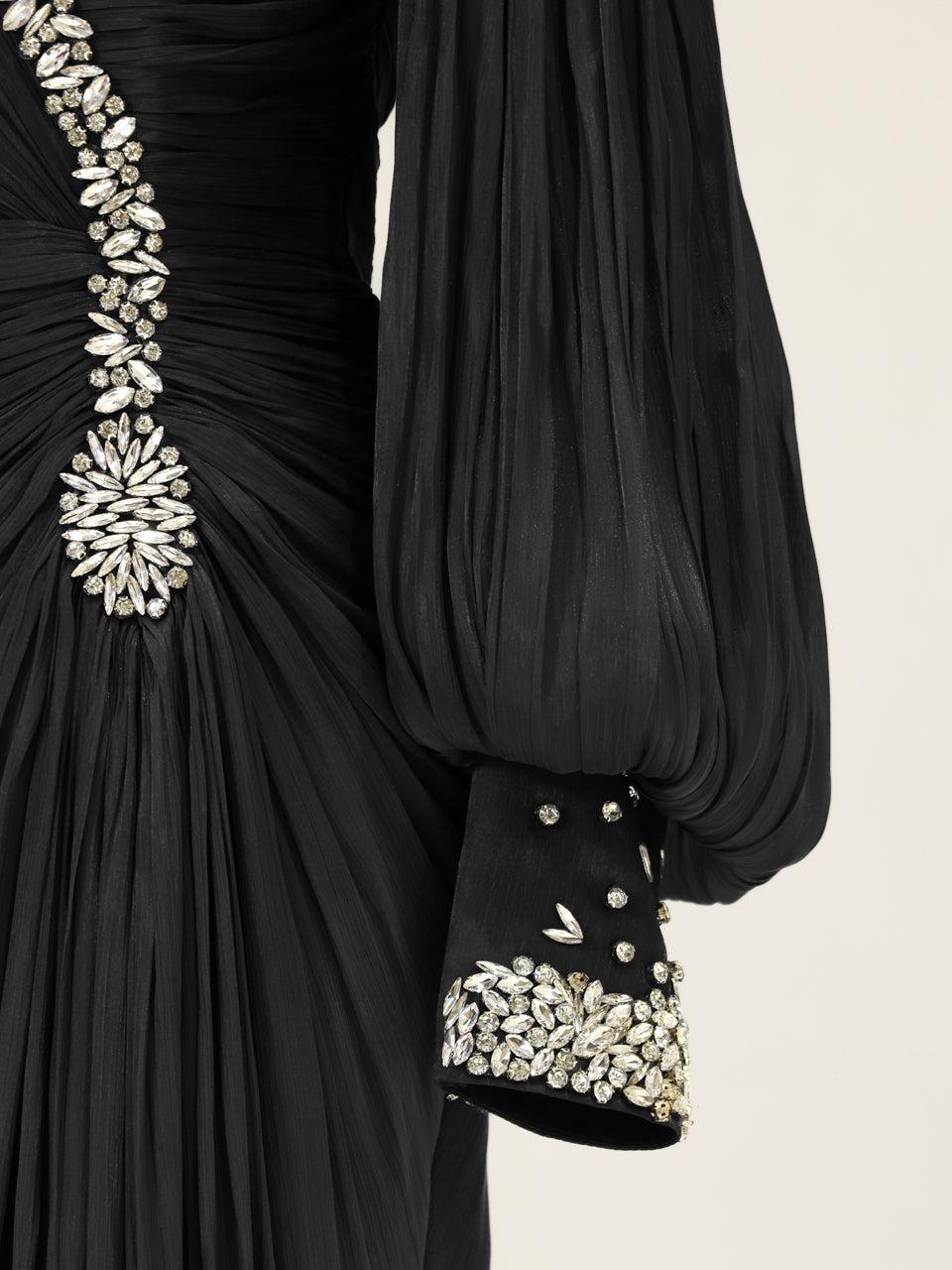 Malika Evening Dress - Blue - view 4