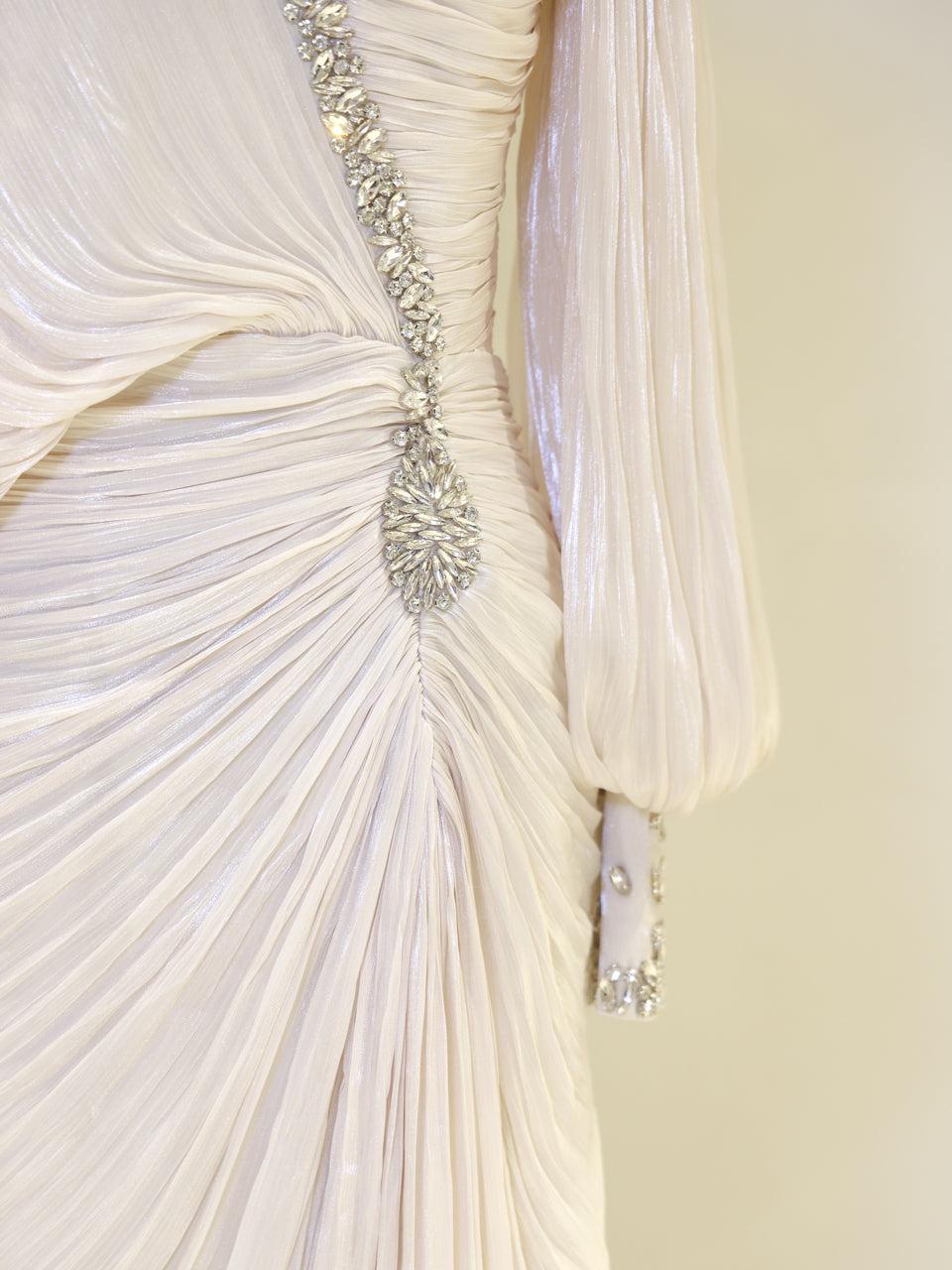 Malika Evening Dress - Navy - view 4