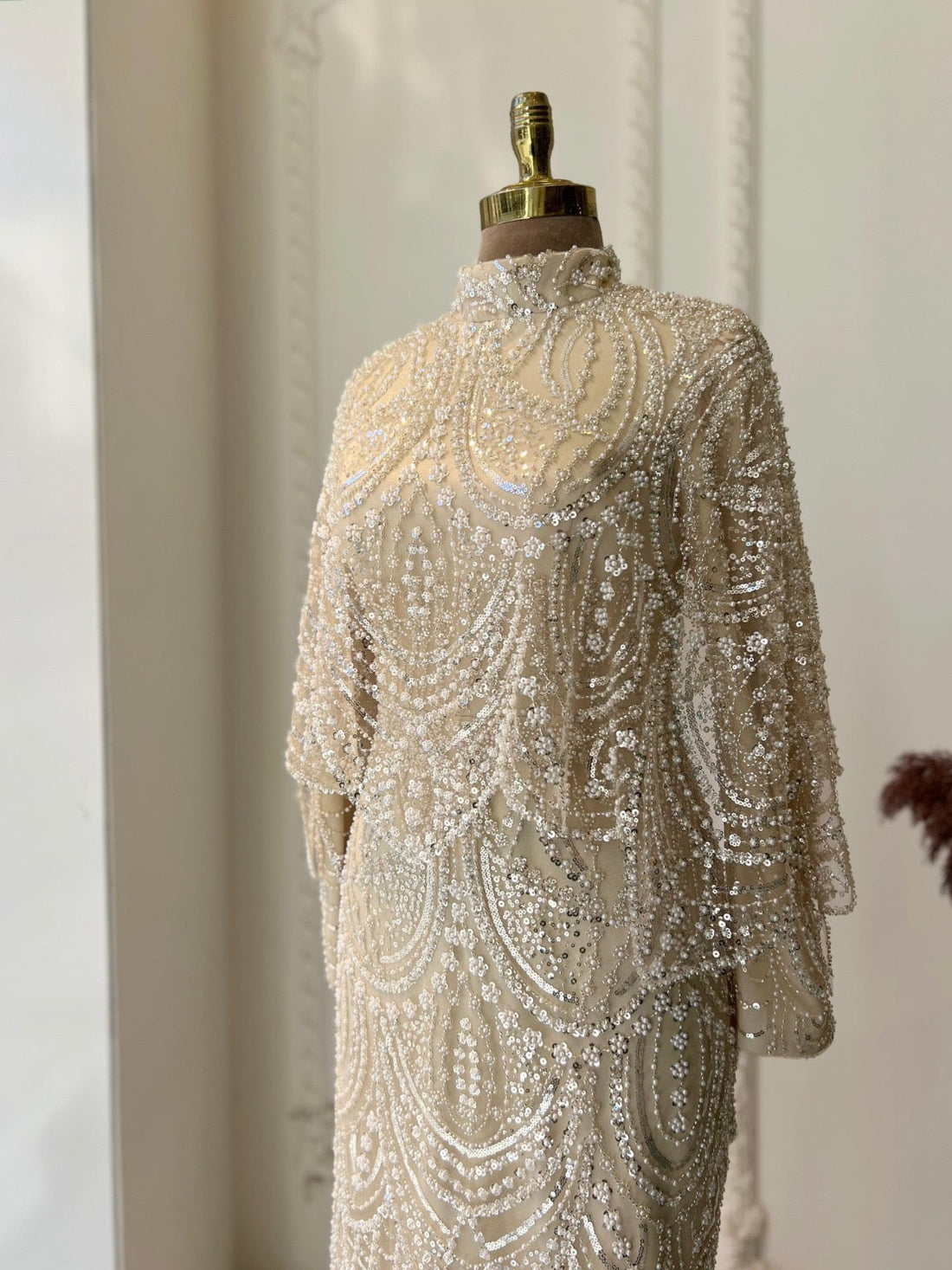 Diva Gold Evening Gown