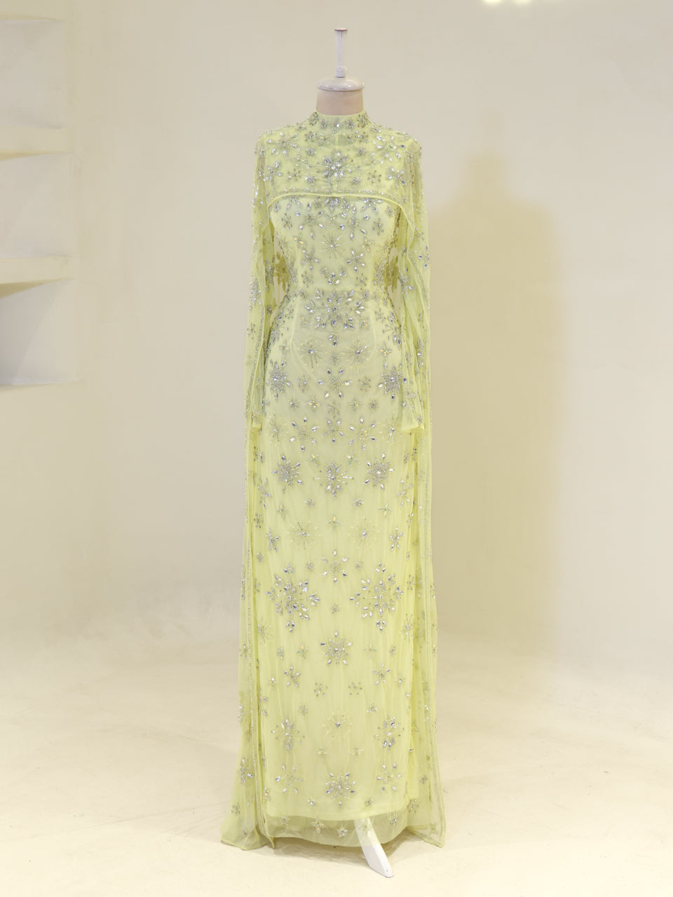 Celestia Couture Evening Dress - Yellow