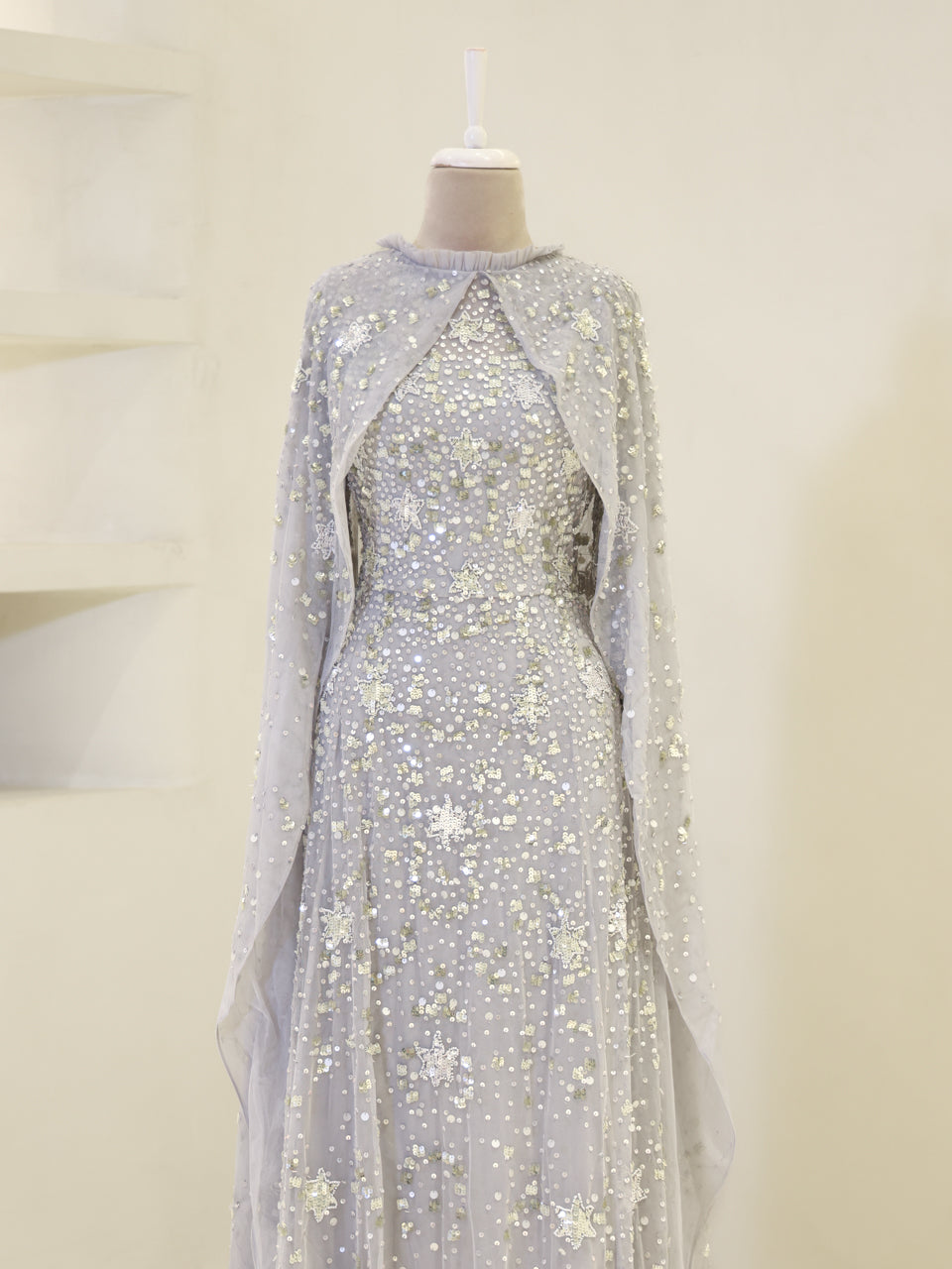 Elaira Evening Dress - Mint - view 2