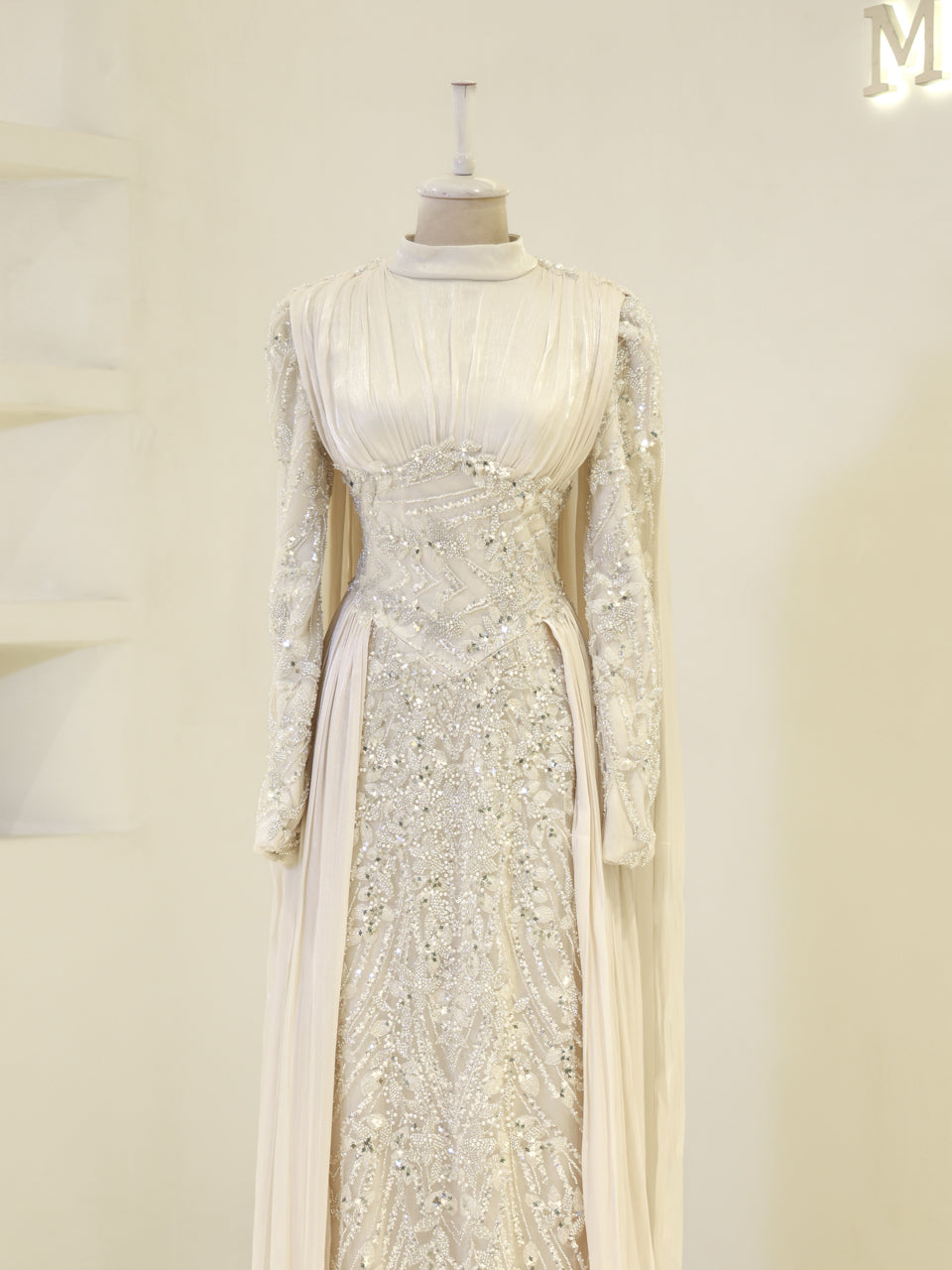 Shirine Evening Dress - Navy