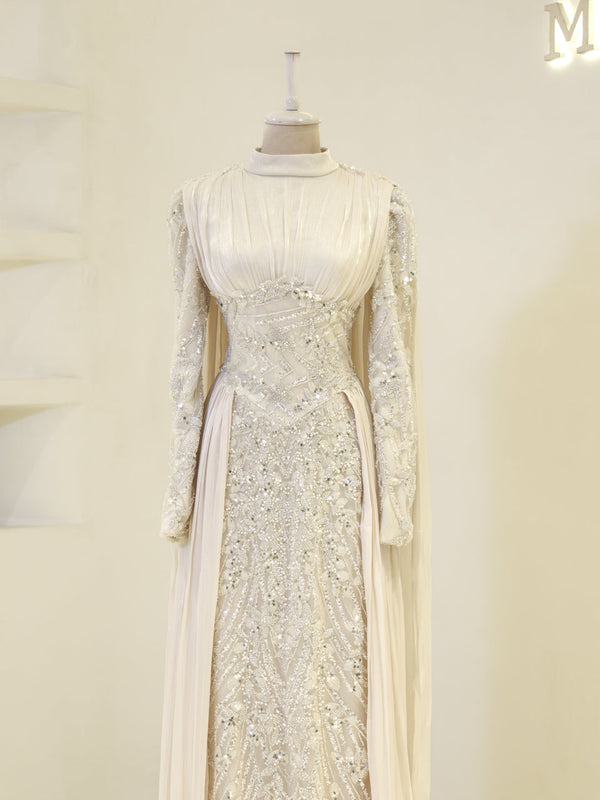 Shirine Evening Dress - Navy
