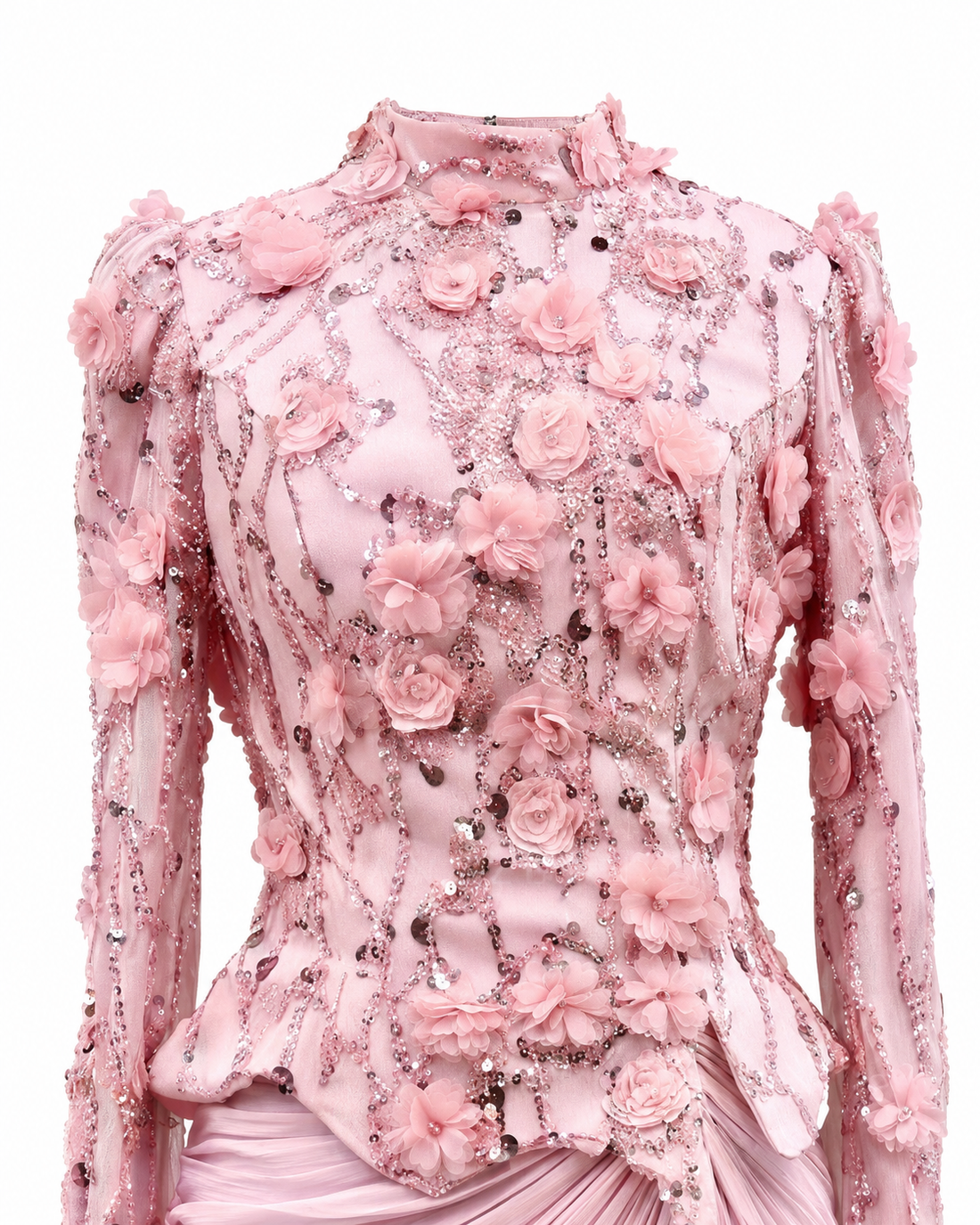 Marie Pink Couture Dress