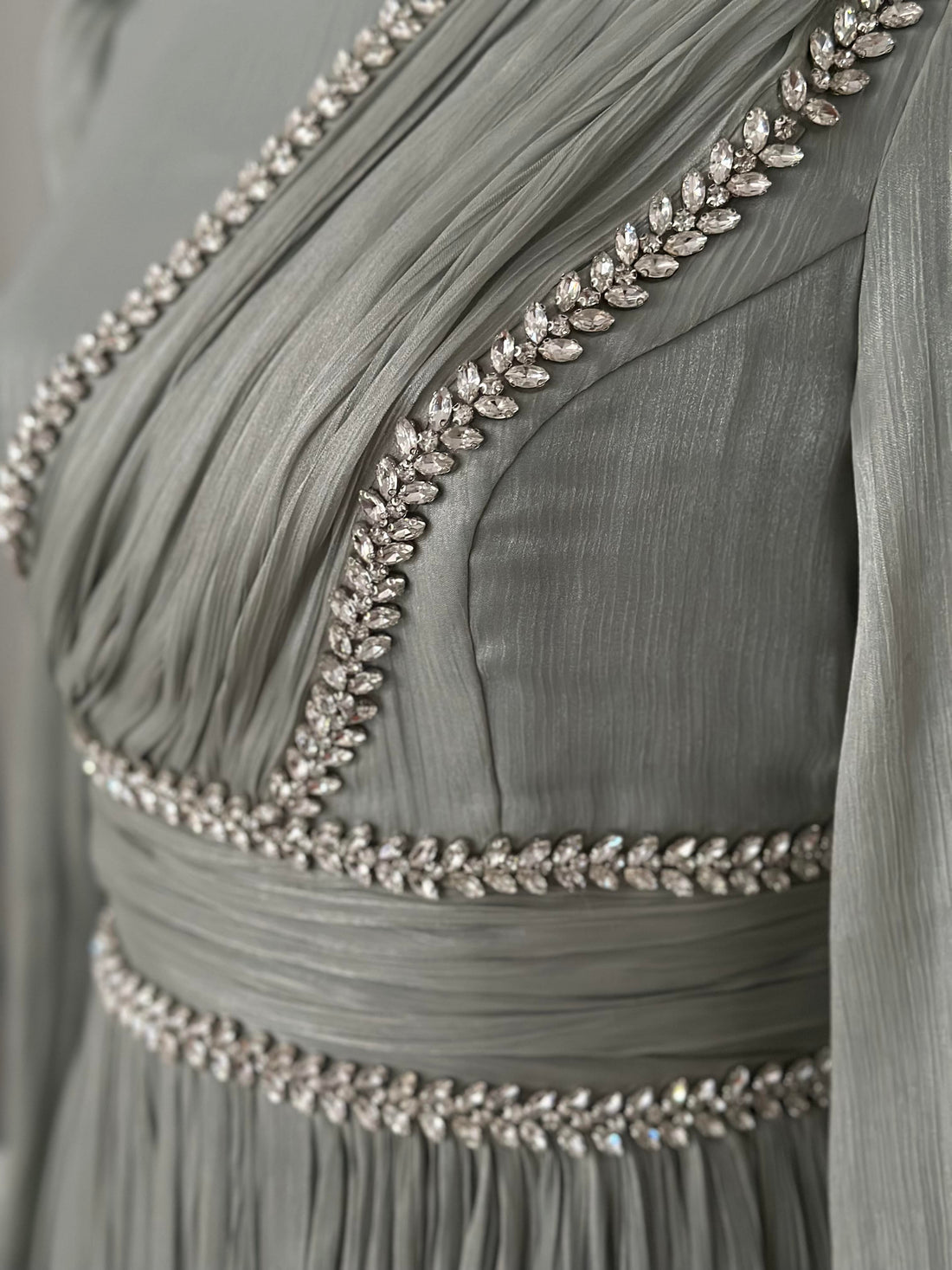 Hermonie Evening Dress - Mint - view 2