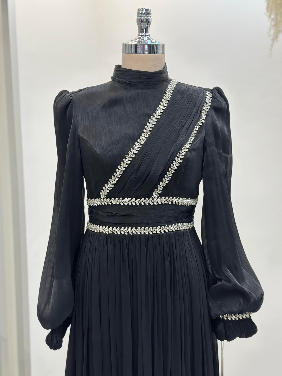 Hermonie Evening Dress - Black - view 2