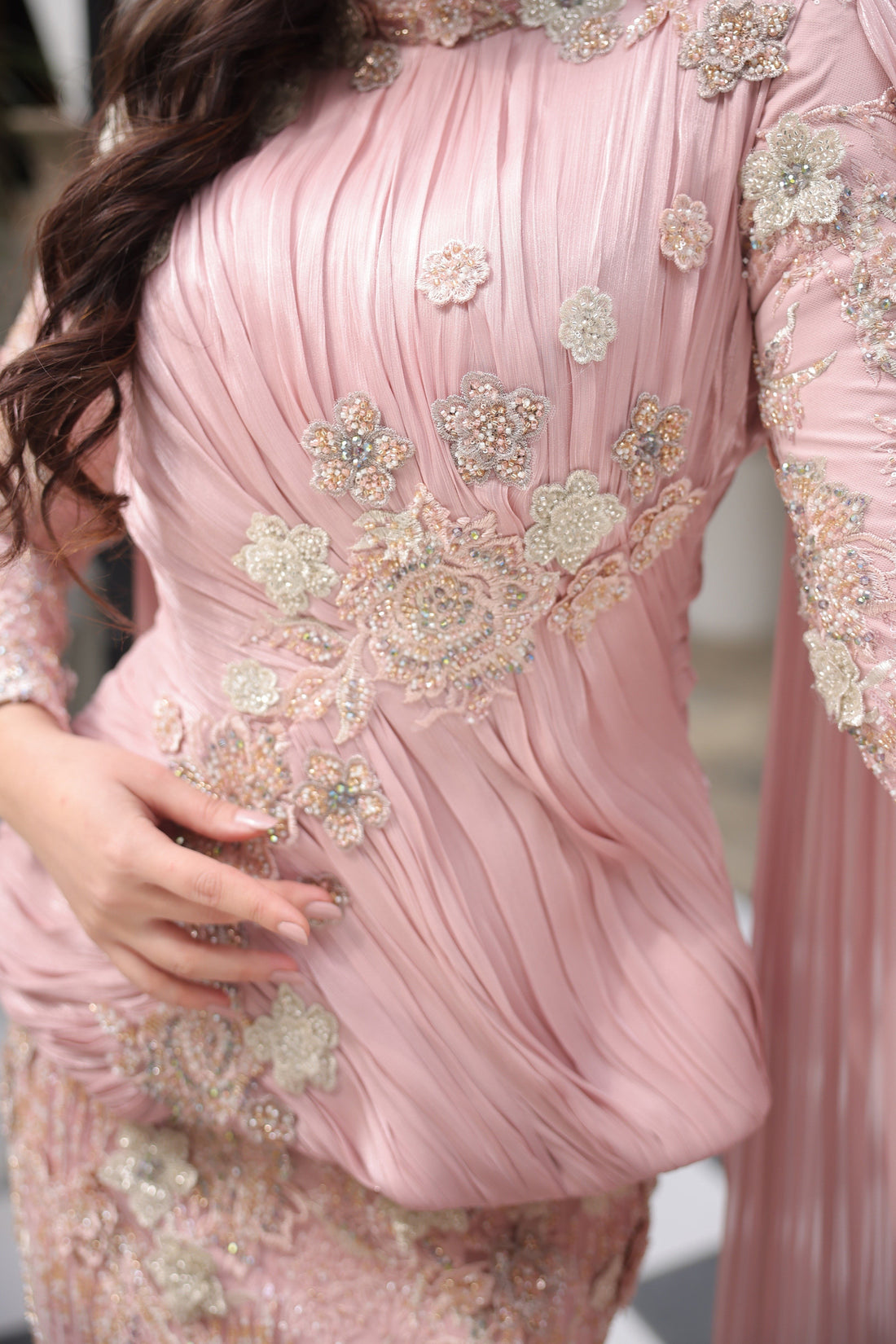 Venus Powder Evening Gown - Poudra