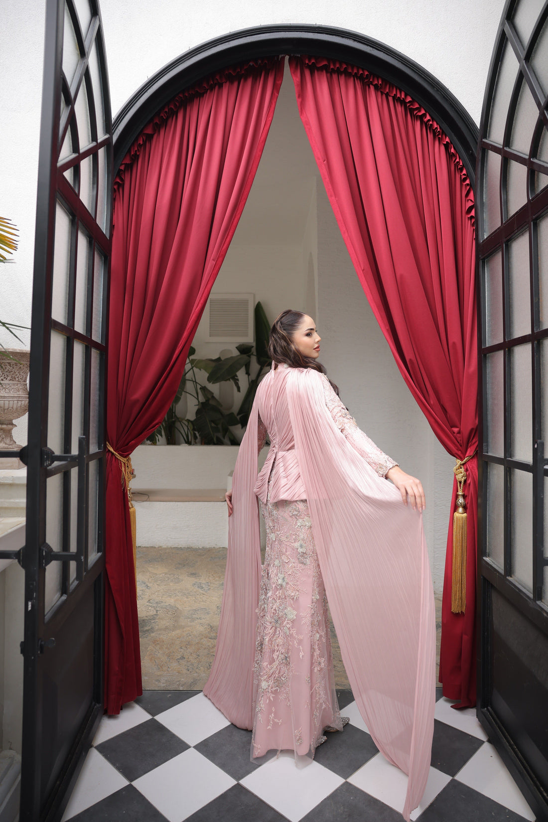 Venus Powder Evening Gown - Poudra