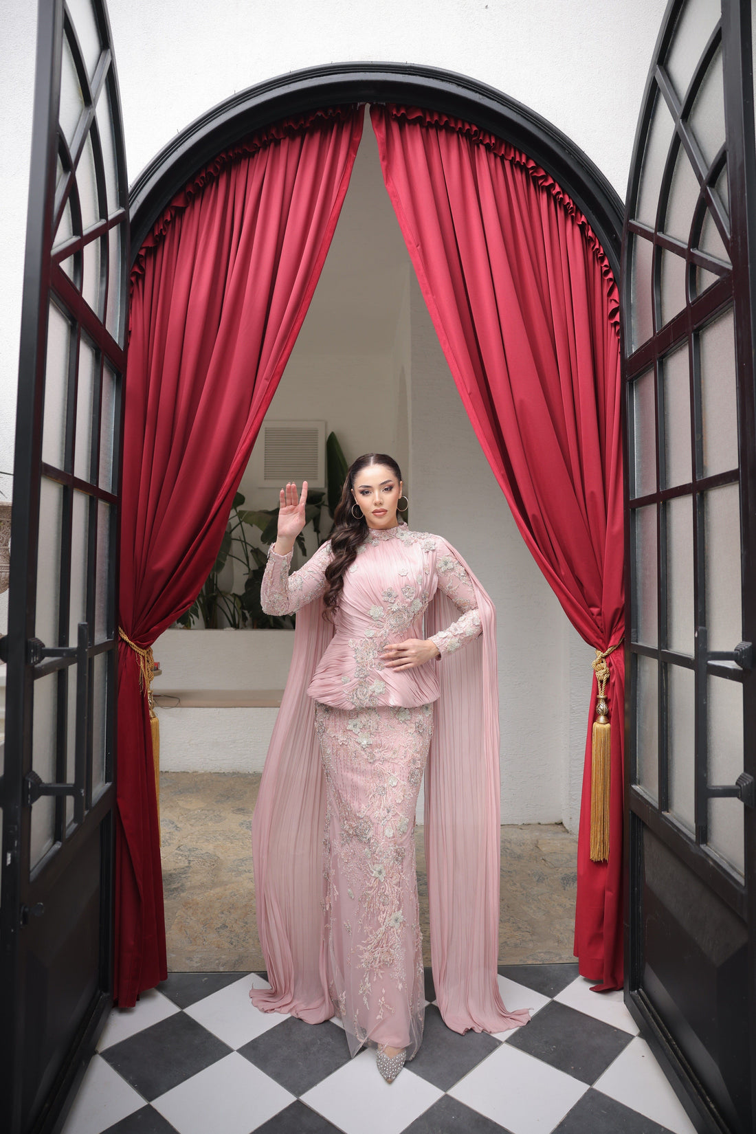 Venus Powder Evening Gown - Poudra