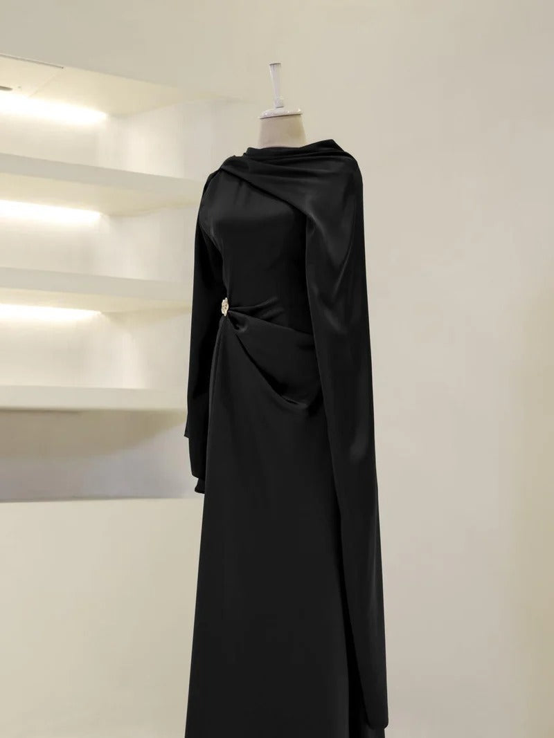 Seraphine Evening Gown- Black