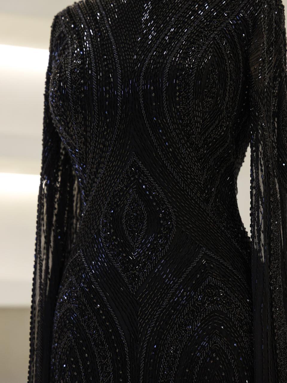 Berru Couture Evening Dress - Black - view 2