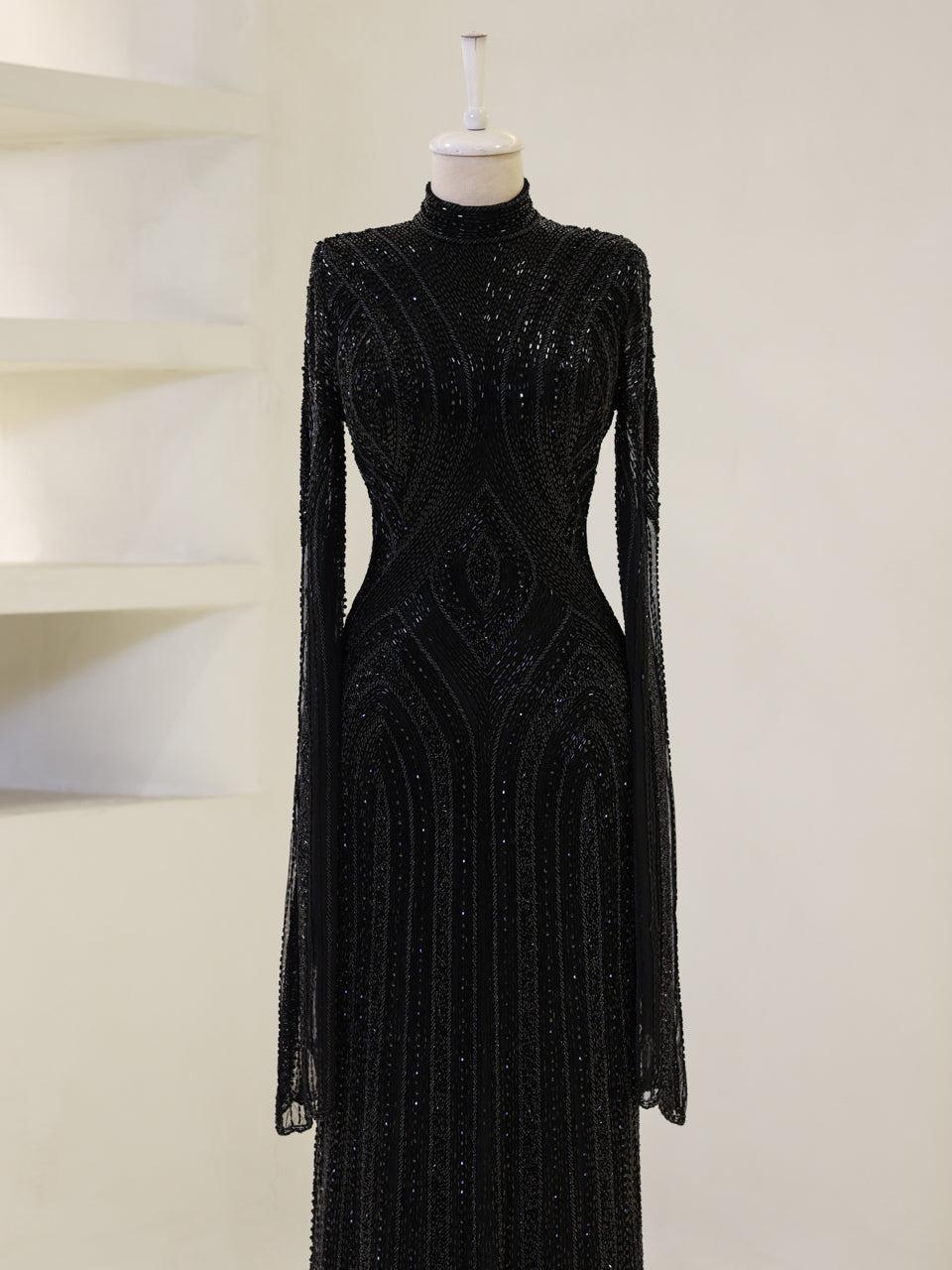 Berru Couture Evening Dress - Black - view 4