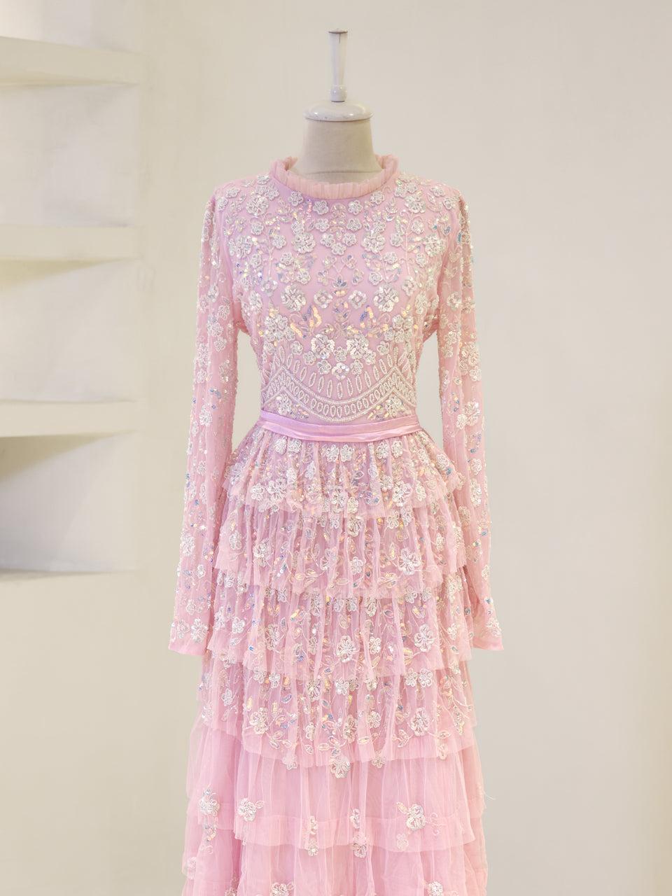 Lillibeth Couture Evening Dress - Pink - view 2