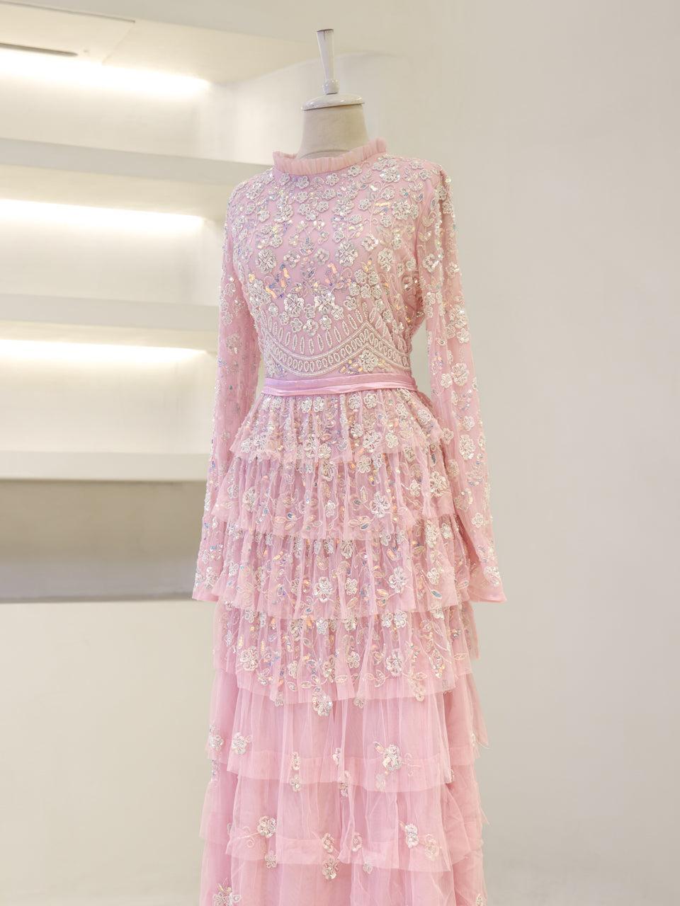 Lillibeth Couture Evening Dress - Pink - view 3