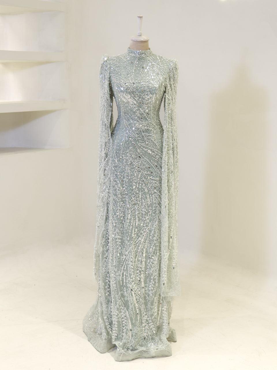 Everise Evening Dress - Mint