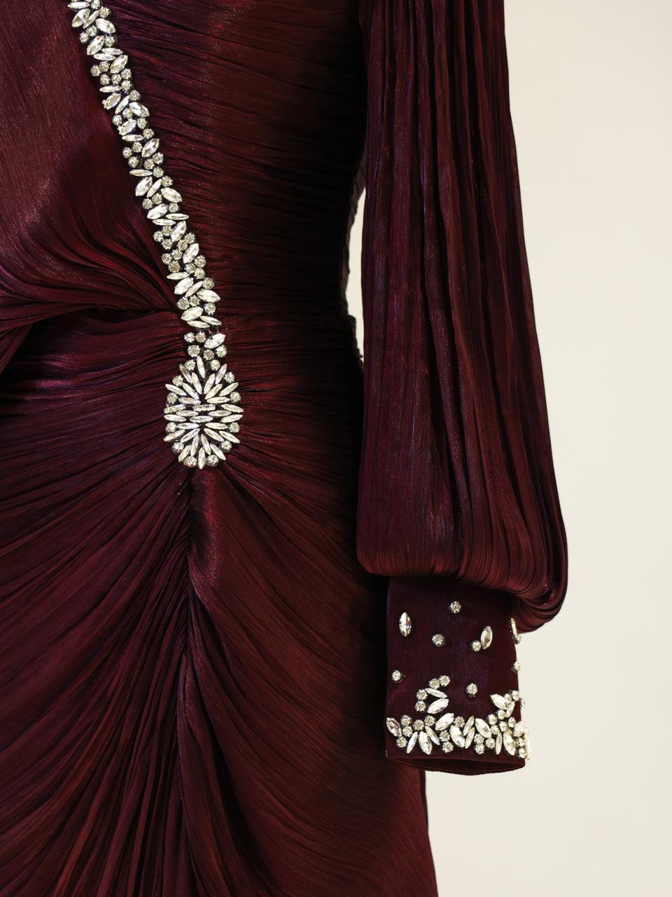 Malika Evening Dress - Black - view 4