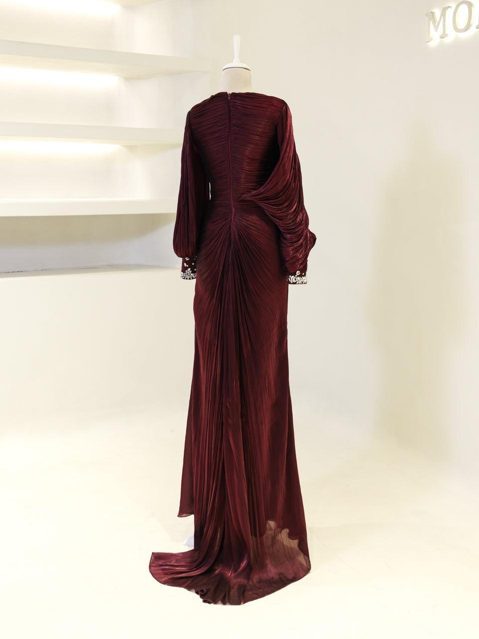 Malika Evening Dress - Black - view 5