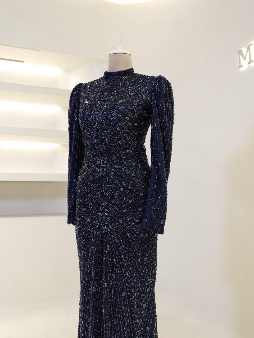 Marjan Evening Dress - Mocha - view 2