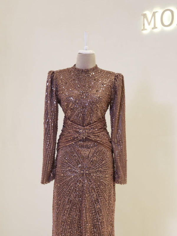 Marjan Evening Dress - Black
